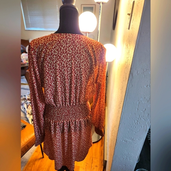 RESA Boho Mini Dress, Size Small. - Picture 2 of 6